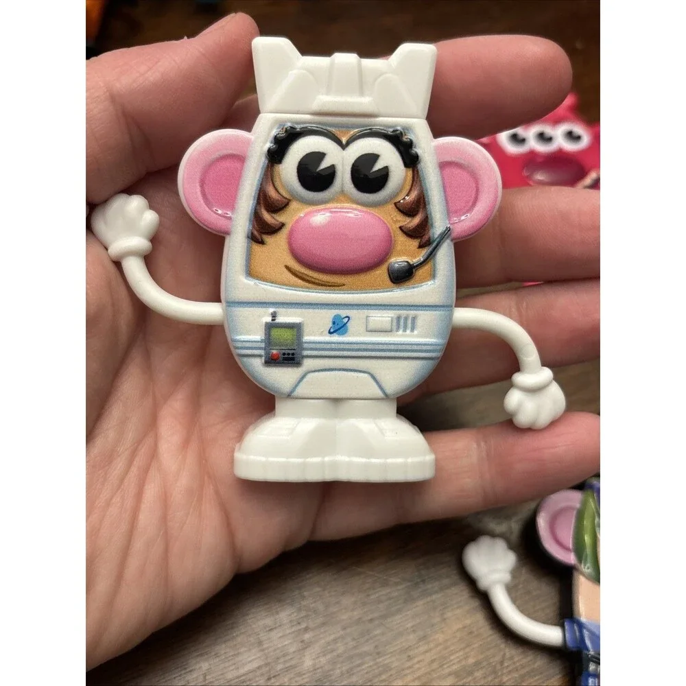 Mr Potato Head Astrospud & A-Lee-Yam Wendys Toy Figure Lot 2025 Hasbro Kids Meal